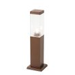 Modern-dış-mekan-lamba-direği-pas-kahverengi-45-cm---Malios