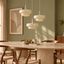 Retro-Pendelleuchte-Beige-mit-Metallschirm-3-flammig---Ophelia