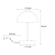 Design-Tischleuchte-Gold-mit-Opalglas-inkl.-LED-Dimmbar---Joya