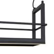 Hänglampa-svart-med-hyllplan-inkl-LED-3-stegs-dimbar---Cage-Rack