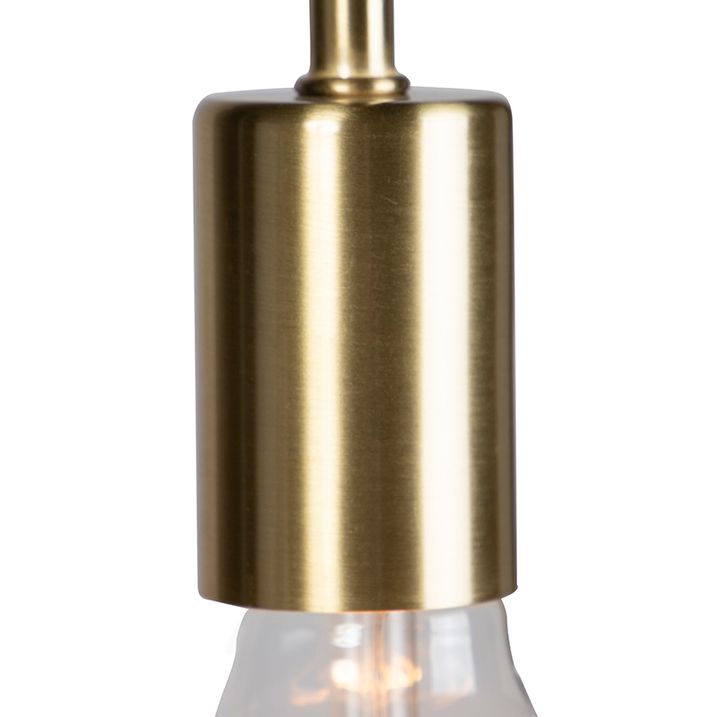 Moderná stojaca lampa mosadz - Facil