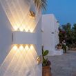 Zidna-lampa-za-spoljašnju-upotrebu-bela-sa-uključenim-LED-10-svetala-IP54---Silly