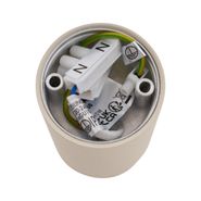 Spot-modern-integrat-bej-GU10-50mm-rotund---Tuba