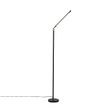 Candeeiro-de-pé-moderno-preto-com-LED-e-dimmer-tátil---Berdien