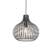 Moderna-viseća-lampa-crna-38-cm---Saffira