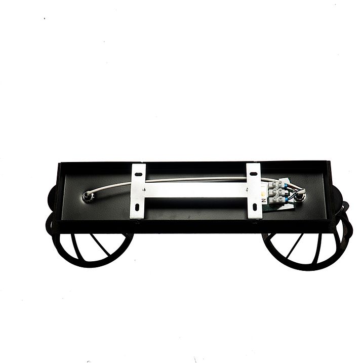 Industrial Ceiling Light Black 2-Light - Fotu