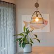 Industrielle-Pendelleuchte-Dunkelgrau-mit-Holz-34-cm---Arthur