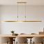Lampada-a-sospensione-regolabile-oro-con-LED-inclusa---Lamba