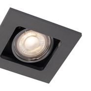 Set-of-6-Modern-Recessed-Spotlights-Gunmetal-GU10-50mm-Round-Tiltable---Qure
