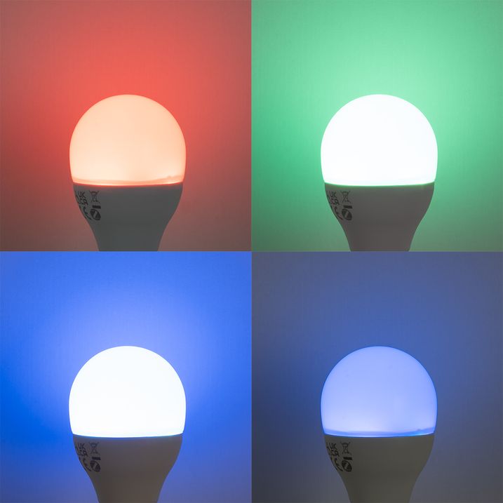 Ampoule LED E14 intelligente à intensité variable G45 opale 4,9W 470 lm 2700-6500K