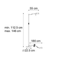 Design-Stehleuchte-Stahl-inkl.-LED-mit-Touch-Dimmer---Notia