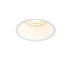 Moderne Inbouwspot Wit GU10 50mm IP44 - Dept