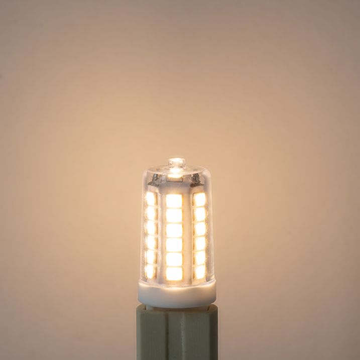 Set di 5 lampadine LED G9 trasparenti 3,5W 480 lm 3000K