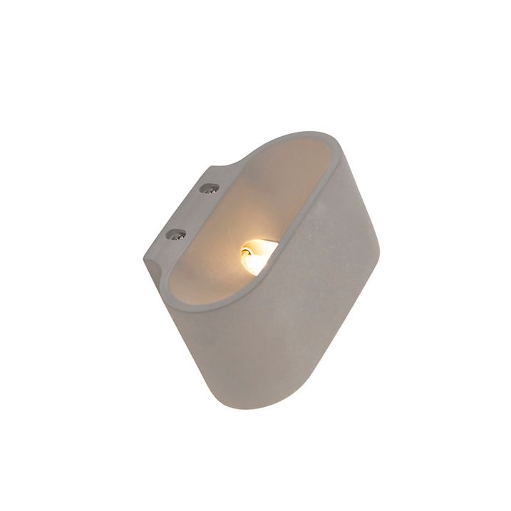 Älykäs soikea seinävalaisin betoni sis. Zigbee G9 - Arles