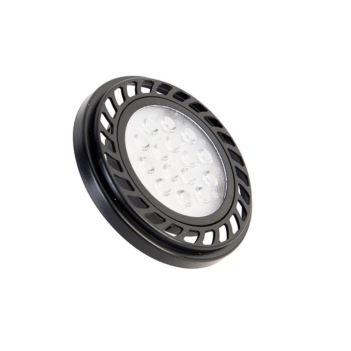 Set mit 5 dimmbaren GU10 LED-Lampen AR111 8W 700lm 2700K