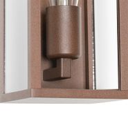Applique-murale-industrielle-rouille-brun-26-cm-IP44---Charlois