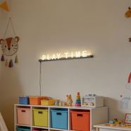 Play-Time-Wandleuchte-Schwarz-mit-Weiß-inkl.-LED---Letterbox