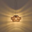 Lampă-suspendată-retro-bronz-închis-cu-sticlă-chihlimbarie---Barb