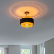 Modern-Ceiling-Light-Black-with-Gold---Elif