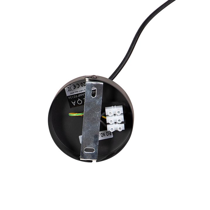 Suspension moderne transparente 20 cm - Pallon