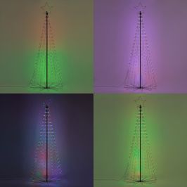 Buiten-kerstboom-250cm-incl.-LED-RGB-met-afstandsbediening-IP44---Nagi