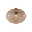 Art-Deco-loftslampe-messing-med-ravfarvet-glas-40-cm---Busa