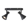 Foco-de-techo-moderno-negro-2-luces-ajustable---Triangle