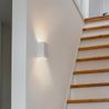 Applique Murale Moderne Blanche 2 Lampes - Otan S