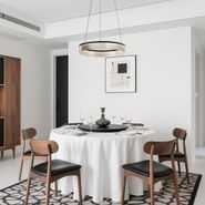 Lampada-a-sospensione-moderna-nera-59cm-incl.-LED-dimmerabile-a-3-livelli---Anello-Chandelier