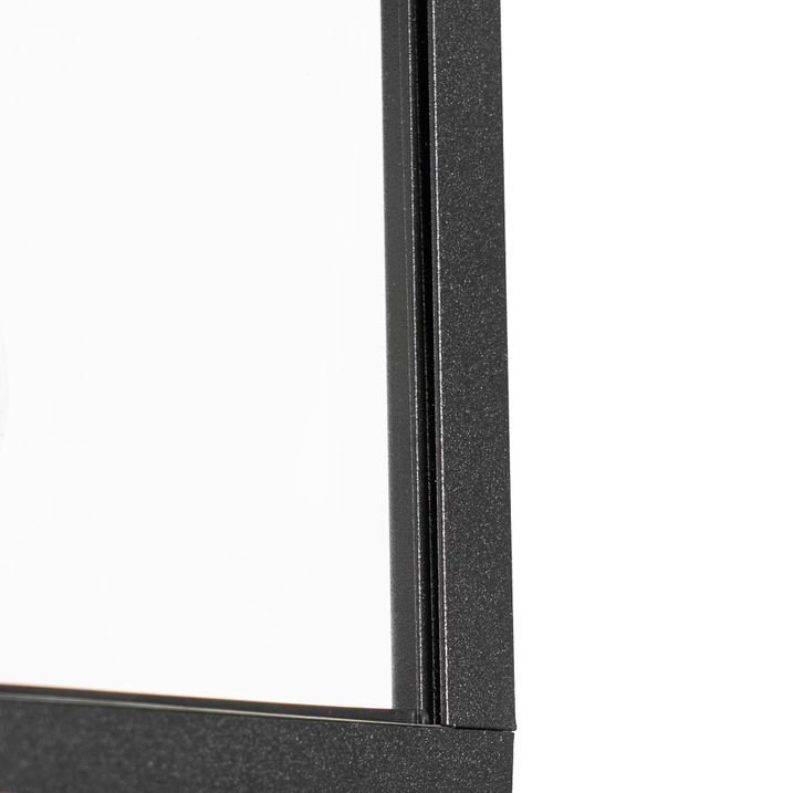 Felinar inteligent de perete pentru exterior negru IP44 incl. Wifi ST64 - Charlois