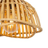 Orijentalna-viseća-lampa-crna-sa-prirodnim-bambusom-30-cm---Pua