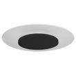 Moderne-plafondlamp-wit-met-zwart-42cm-incl.-LED---Lido