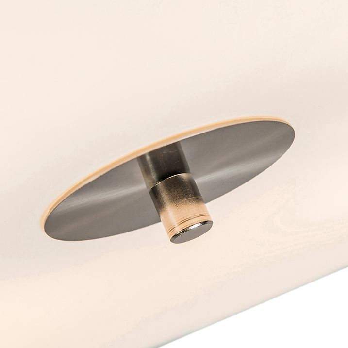 Smart Ceiling Lamp White 50cm Incl. 4 Wifi A60 - Drum Jute