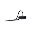 Applique-murale-design-noire-32-cm-avec-LED-et-variateur---Tableau