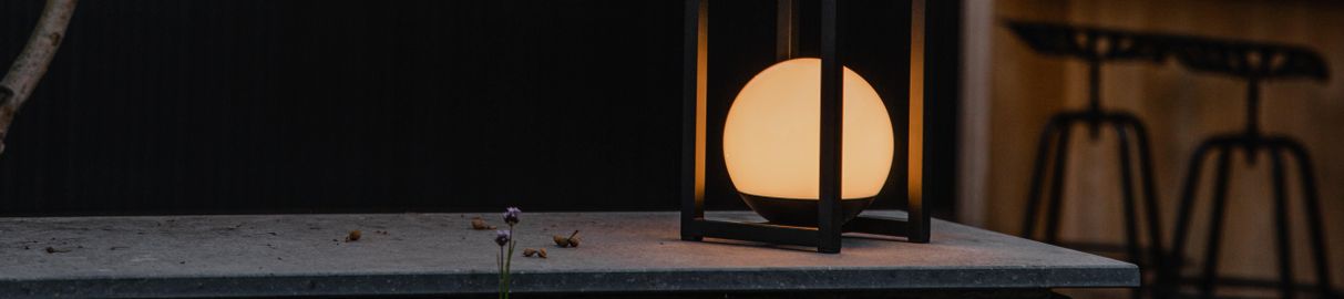 Verlicht je tuin met oplaadbare buitenlampen