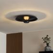 Nowoczesna-lampa-sufitowa-matowa-czarna-z-LED-z-3-stopniową-regulacją-ściemniania---Sombra