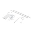 Modern-Track-Lighting-System-with-6-White-Pendant-Lights-1-Phase---Slimline-Keno