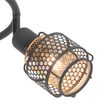 Plafón-de-diseño-negro-con-dorado-3-luces-redondo---Noud