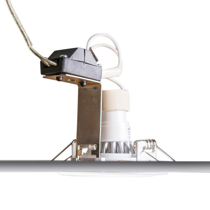 Smart inbouwspot wit kantelbaar incl. Wifi GU10 - Edu