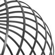 Plafoniera-di-design-nera-39-cm---Johanna