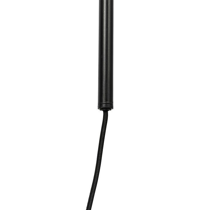 Lampada a sospensione nera con interruttore a pedale 3 luci - Jeana Luxe