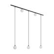 Moderne-skinnesystem-sort-med-2-spotter-og-3-pendellamper-1-fase---Slimline-Eira