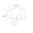 Kinder-wandlamp-blauw-incl.-LED-3-staps-dimbaar---Ellie-the-Elephant