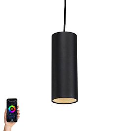 Smart Pendant Lamp Black incl. WiFi GU10 - Tubo