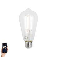 Okos-E27-Dimmelhető-LED-Izzók-ST64-Átlátszó-7W-806lm-2700-6500K