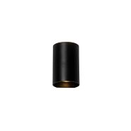 Design-Wandlamp-Zwart-Rond-GU10-50mm---Sabbir