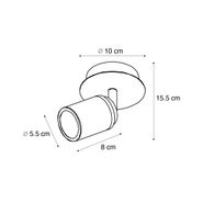 Moderne-badkamer-spot-wit-IP44---Ducha