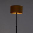 Candeeiro-de-pé-preto-com-abajur-de-veludo-amarelo-ocre-com-dourado-35-cm---Parte