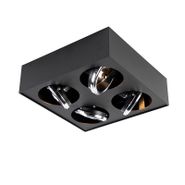 Dizajn-spot-crni-kvadrat-4-svjetlo---Kaya