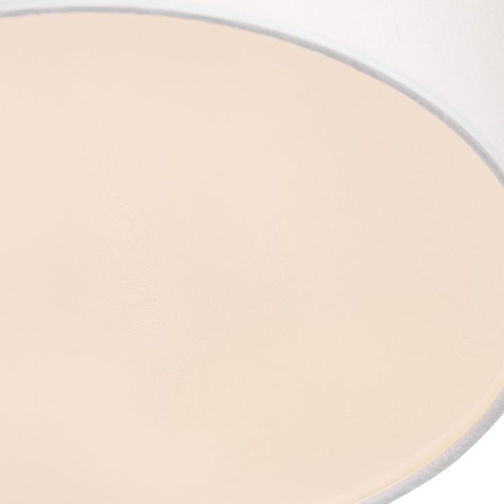 Plafonnier blanc, gris et marron 5 lumières - Multidrum